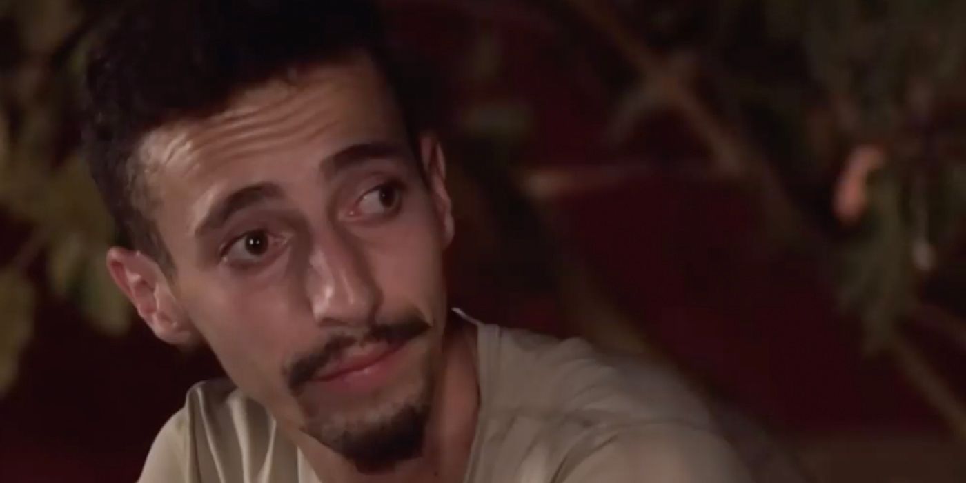 Oussama on 90 day fiance closeup with dark background