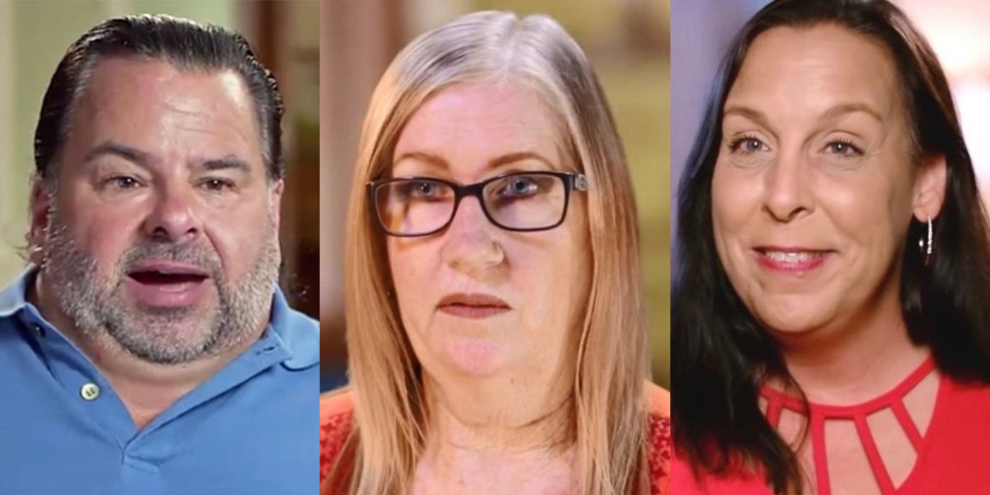 Big Ed Brown Jenny Slatten Kim Menzies 90 Day Fiancé three side by side images