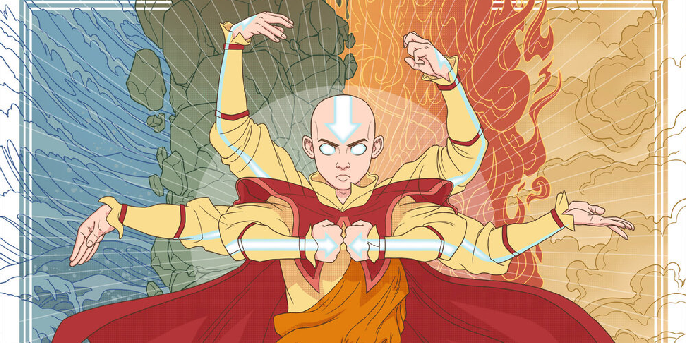 Arte oficial do Avatar The Last Airbender de Matsumoto