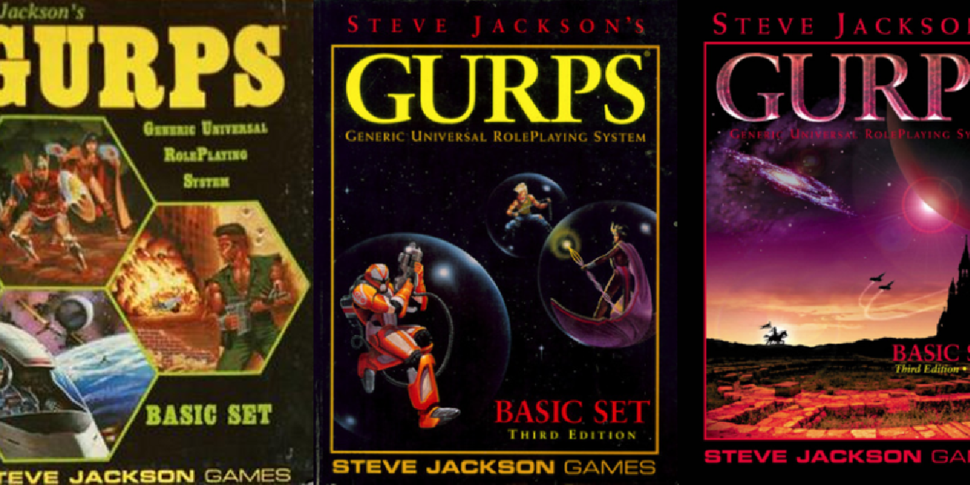 Old GURPS covers