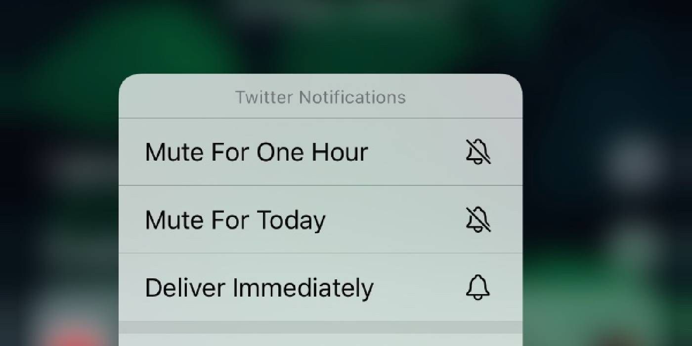 Muting Twitter on iOS