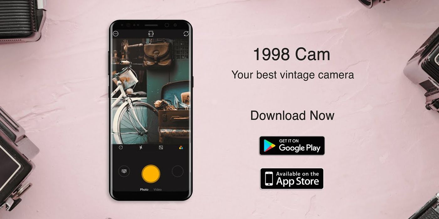 The 1998 Cam app ad is displayed