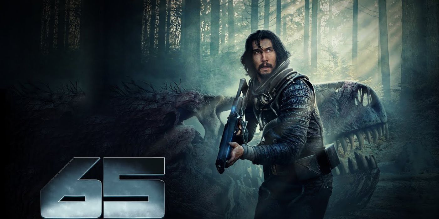 Adam Driver on a 65 poster