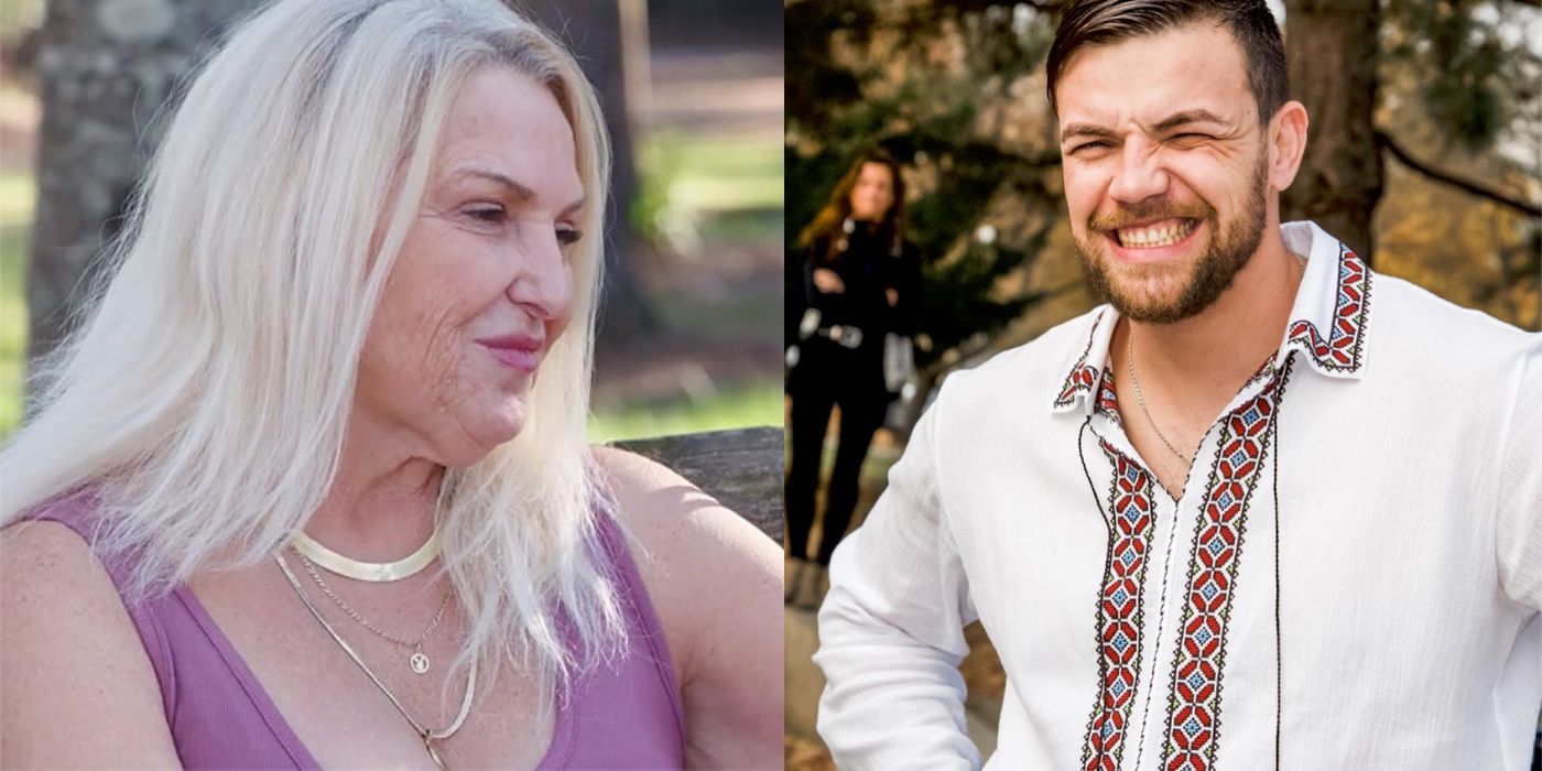 90 Day Fiancé Angela Deem Andrei Castravet two side by side images