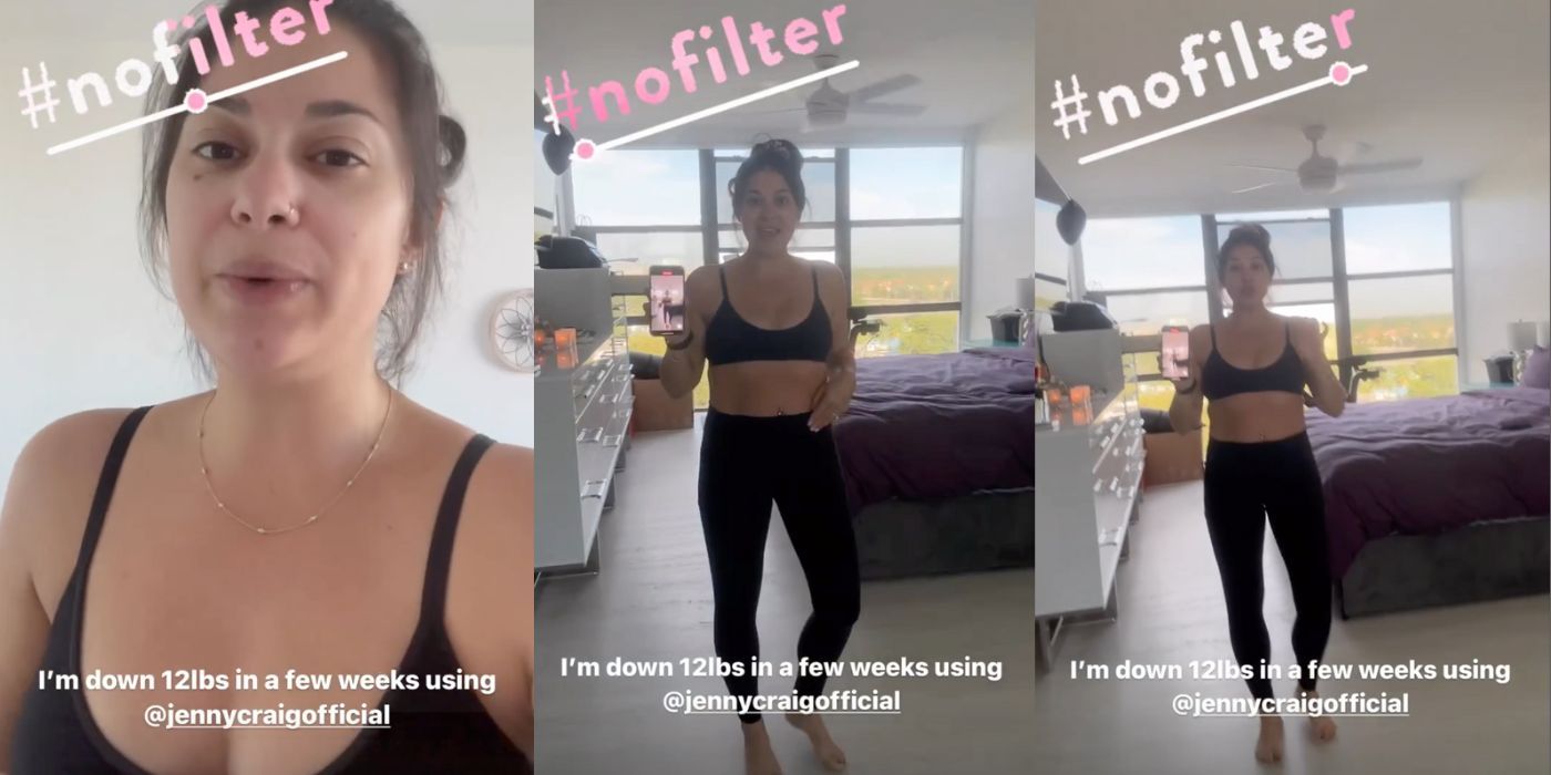 90 Day Fiancé’s Loren Brovarnik on Instagram showing her no filter weight loss
