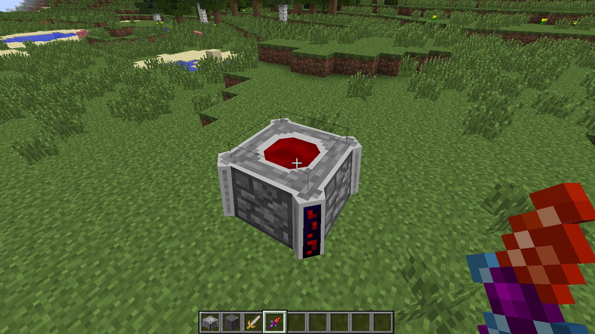 Um Altar Mágico de Sangue no Minecraft