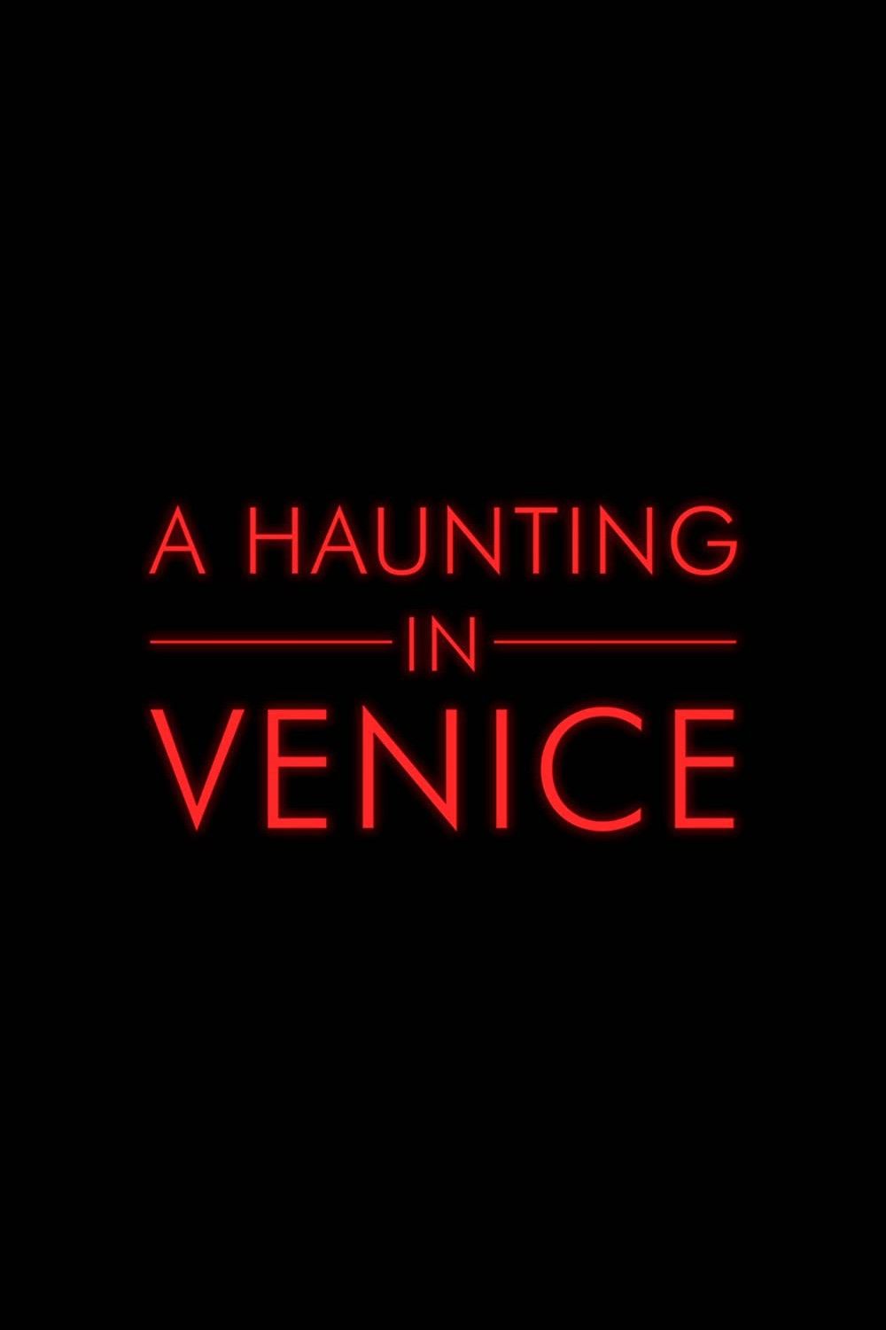 A Haunting in Venice Movie Logo