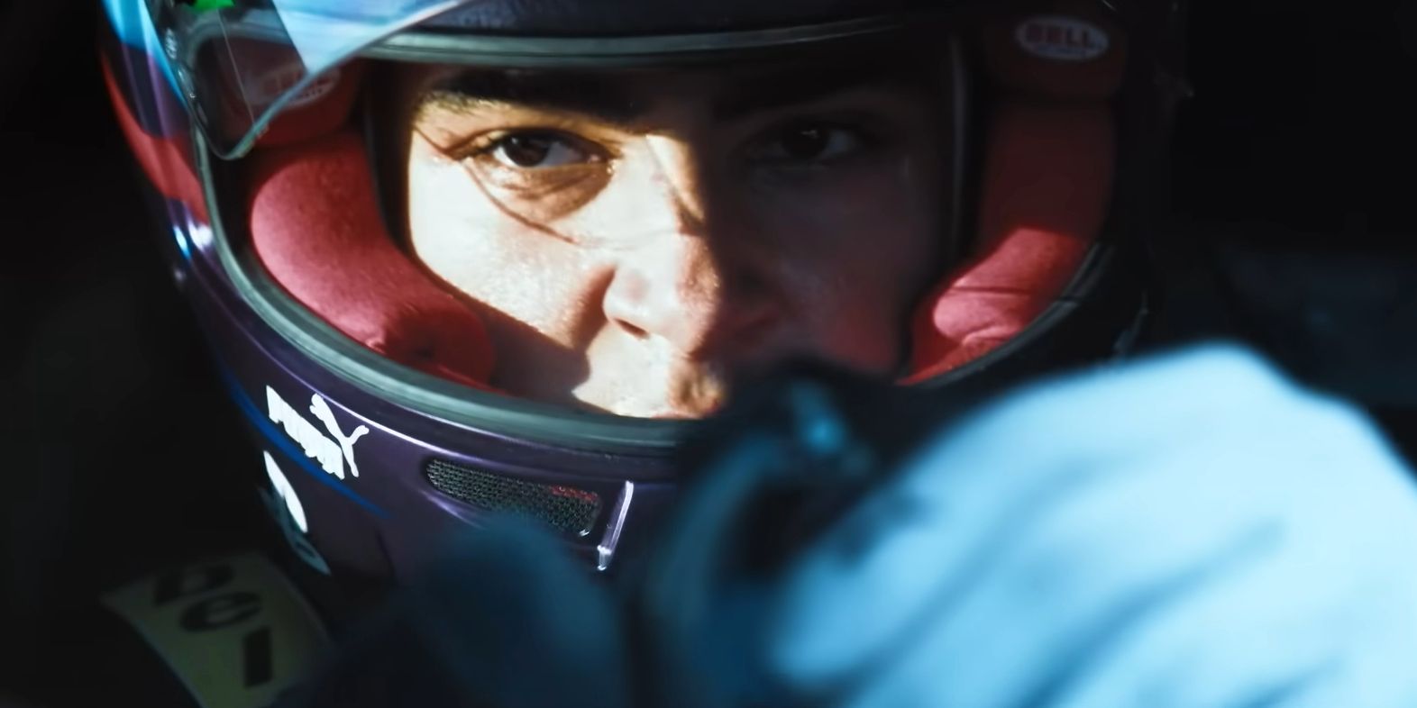 A racecar driver in Gran Turismo