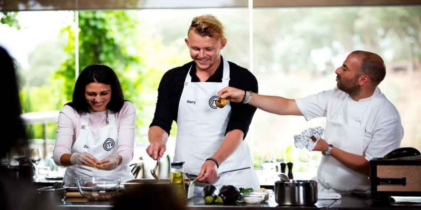 A still from the international cooking competition series MasterChef Australia