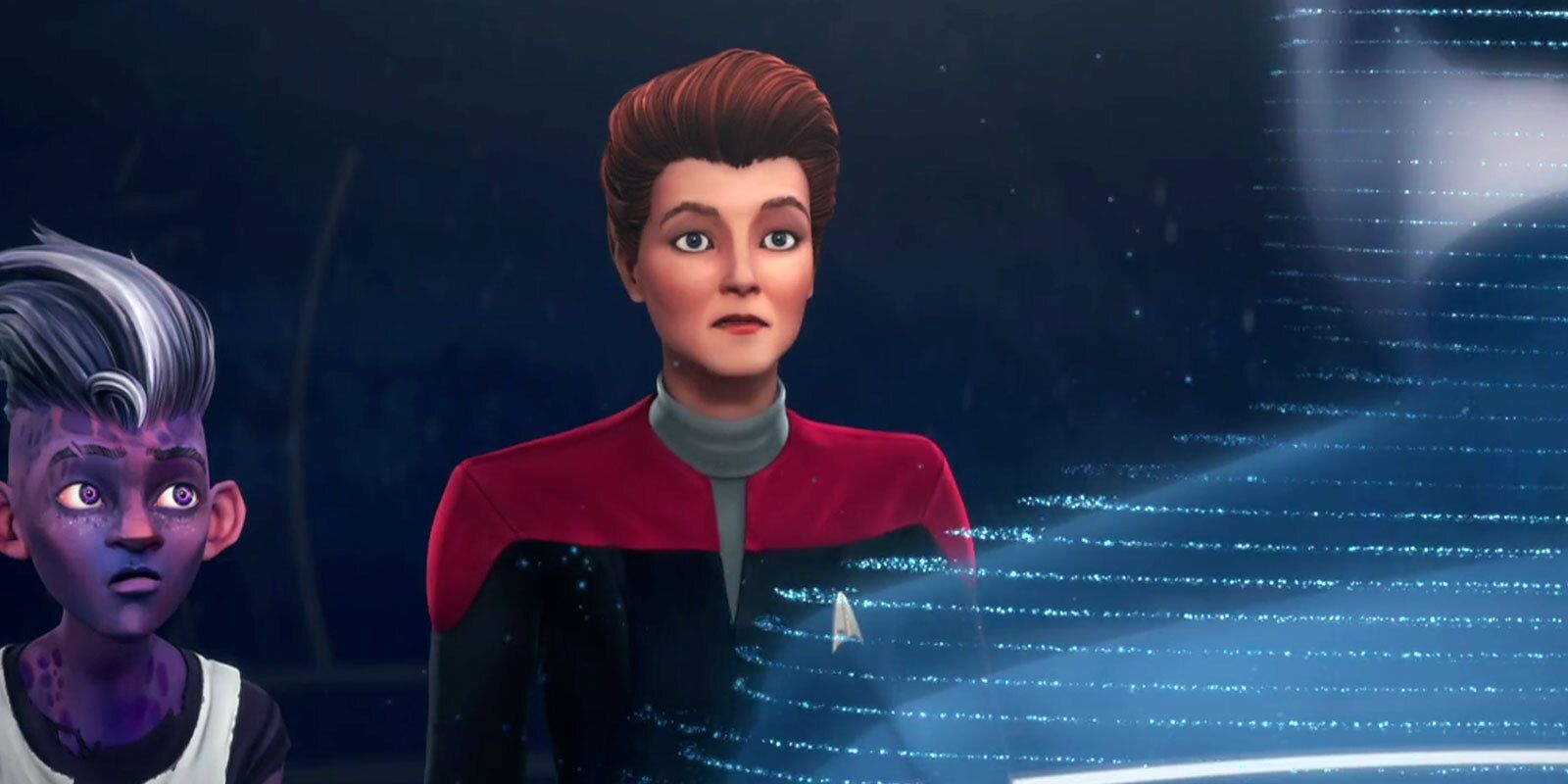 Admiral Janeway in Star Trek Prodigy