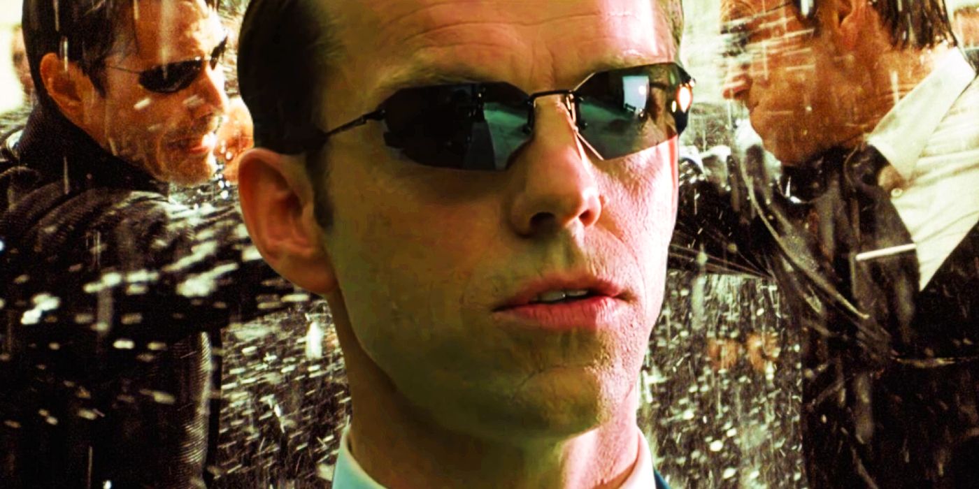 Agent Smith fights Neo