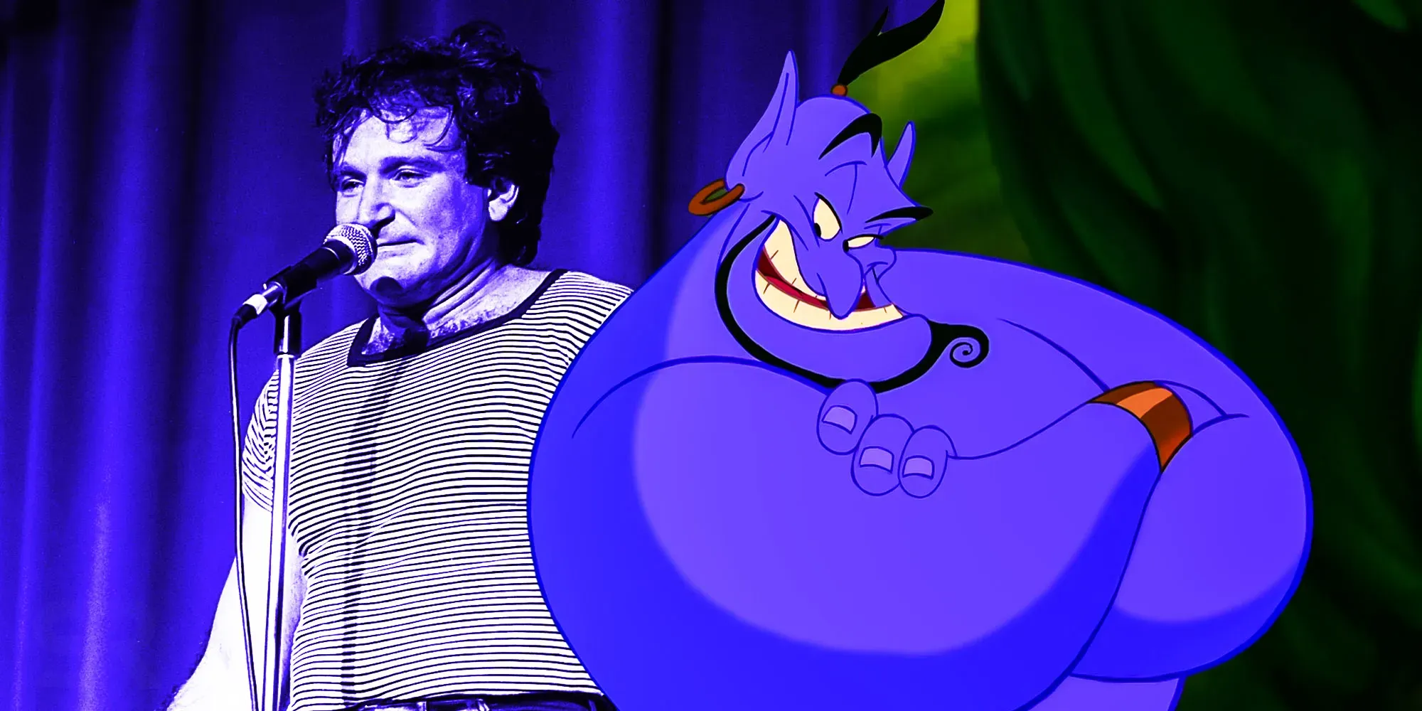 Aladdin Genie Robin Williams stand-up