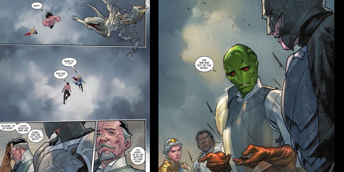 Alfred Revealed As Martian Manhunter in Dark Knight of Steel