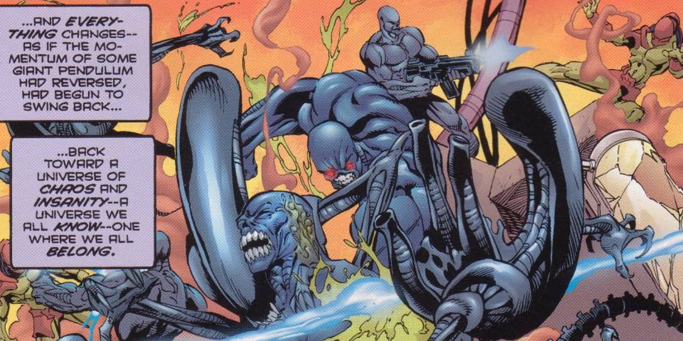 Aliens y Predators se unen contra los Terminators.