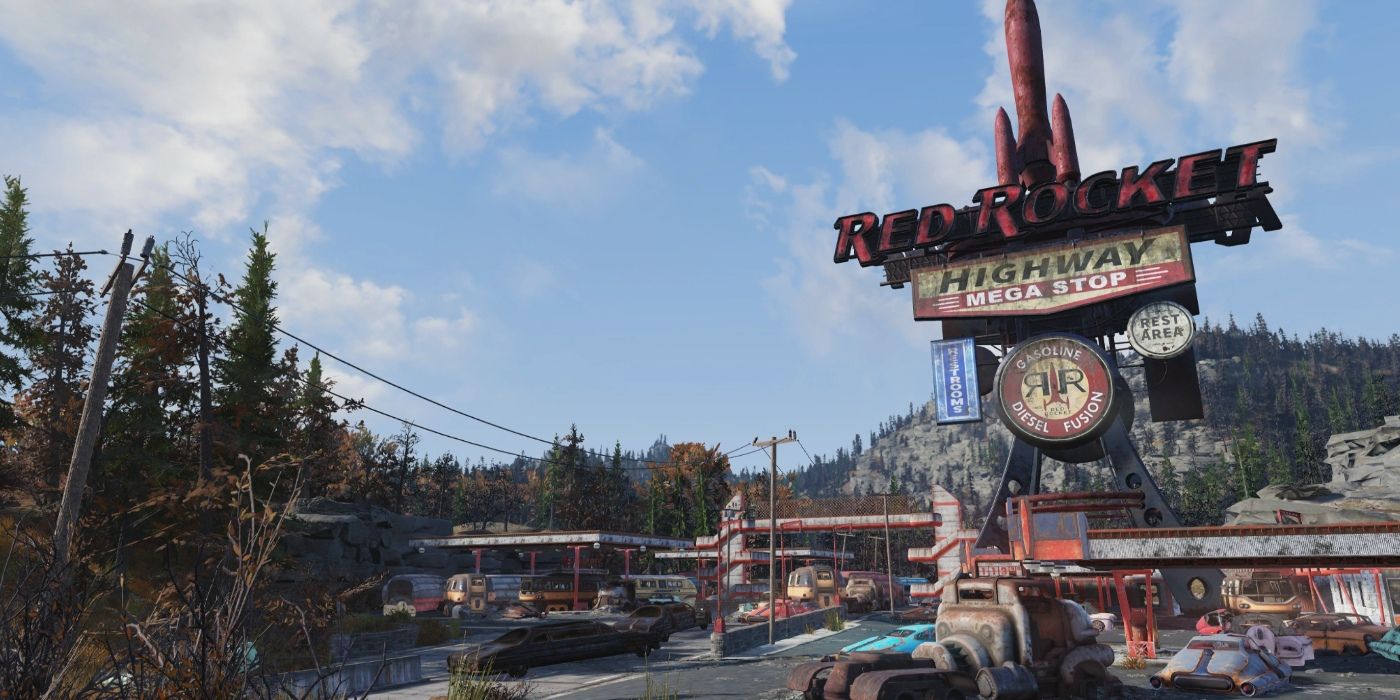 Red Rocket filling station in the Fallout games.
