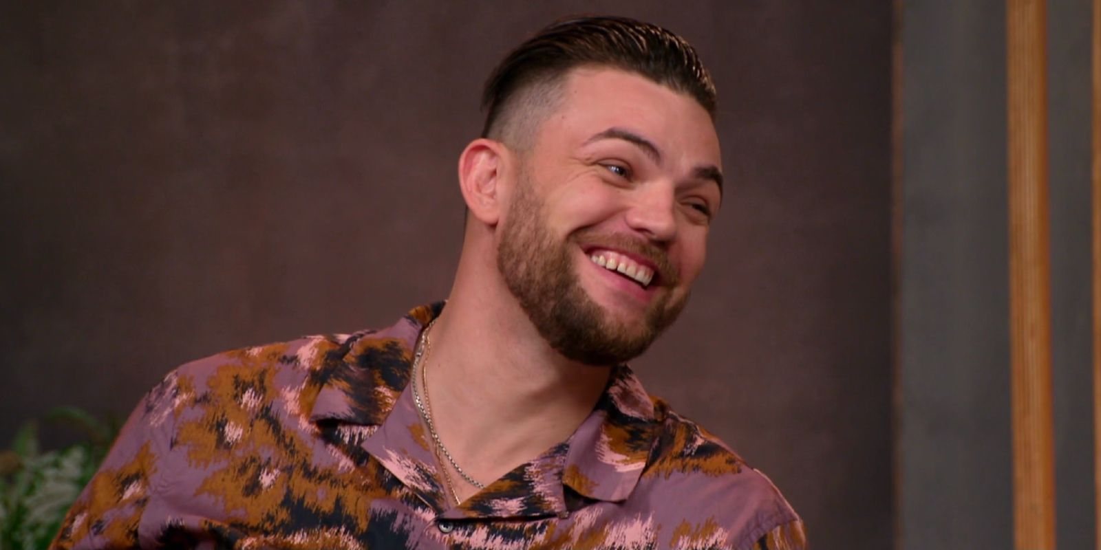 Andrei Castravet at the 90 Day Fiancé: Happily Ever After season 7 Tell All, smiling
