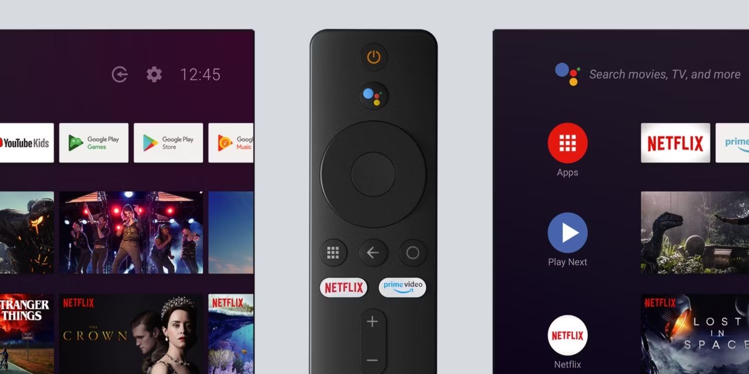 Android TV remote Netflix