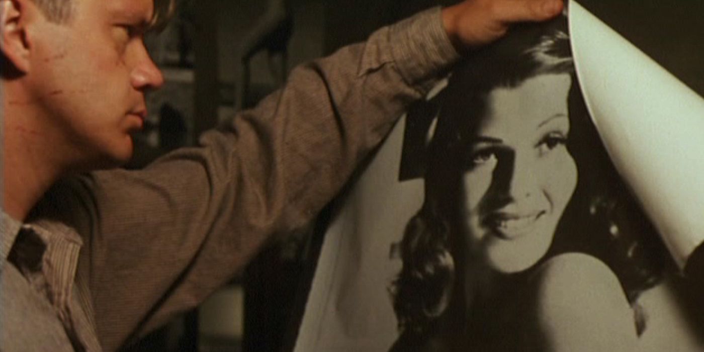 Andy Dufresne's Rita Hayworth poster