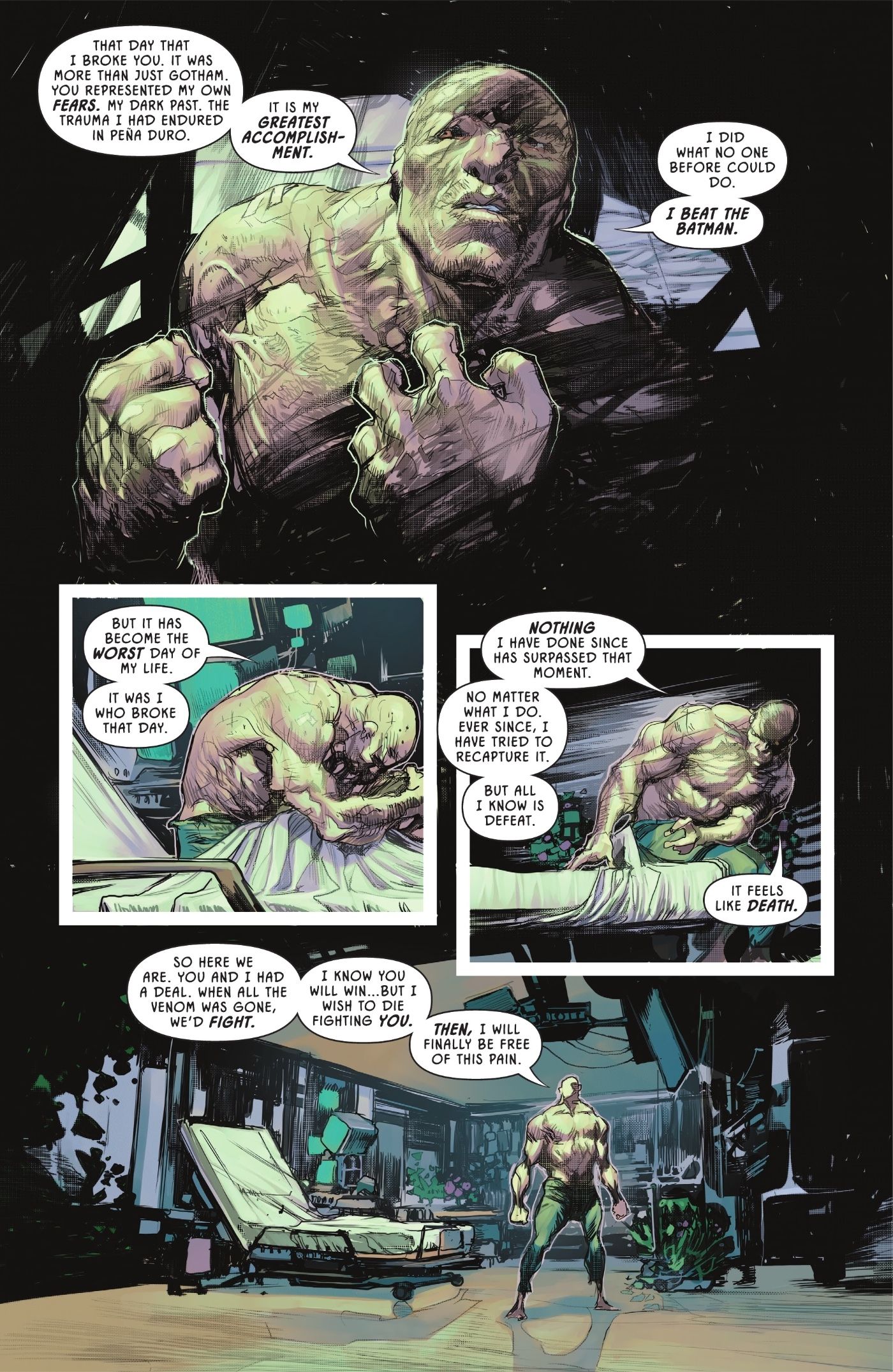 Bane Reveals Aftermath of Breaking Batman