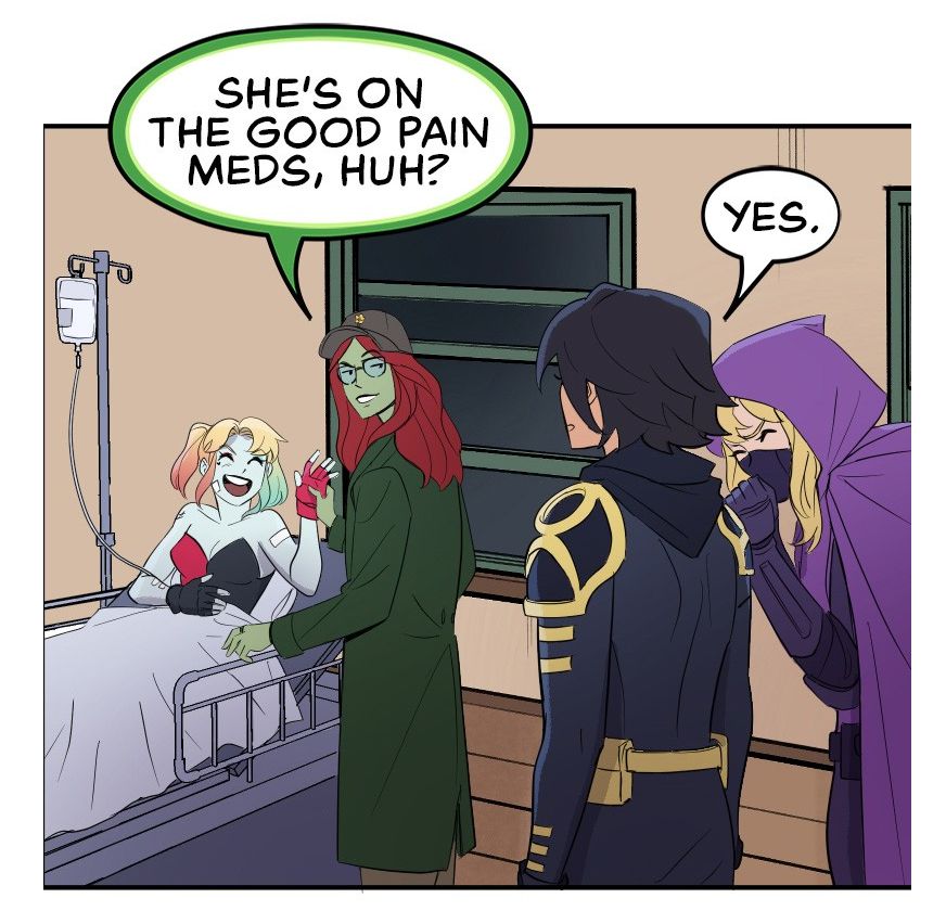 Batgirls, Harlivy Dynamic in one image