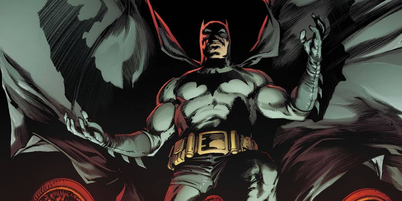 Batman na capa da Detective Comics #1068