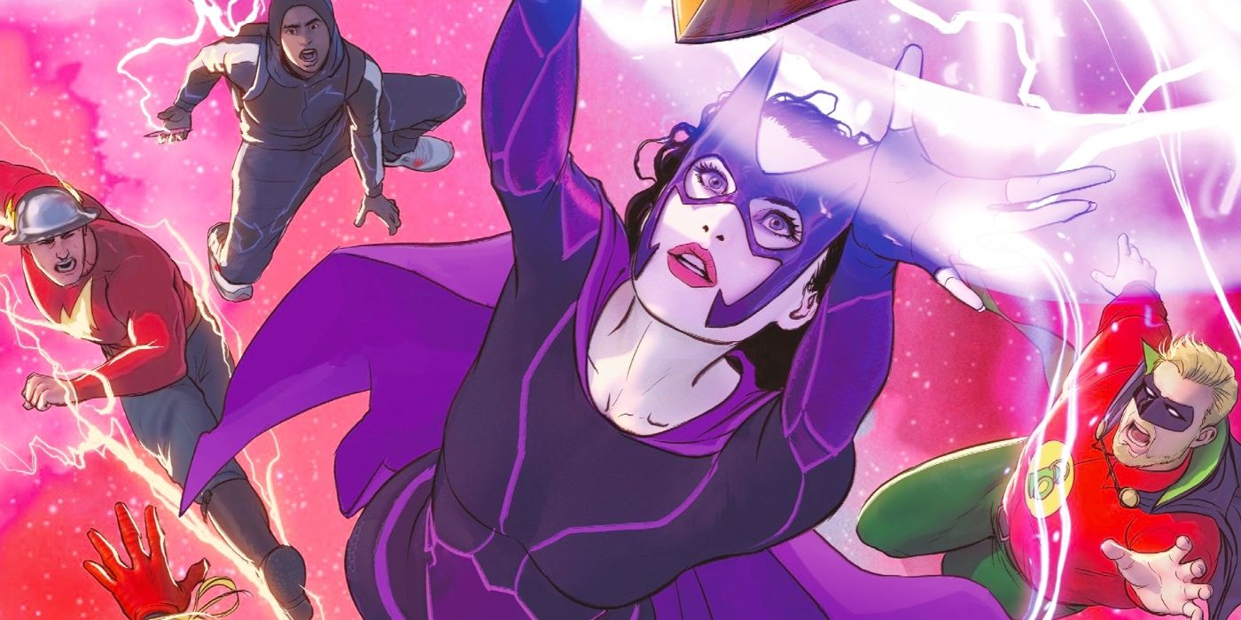 Batman’s Future Daughter Huntress in JSA #2