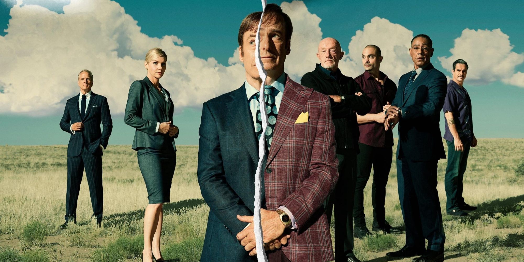 The Better Call Saul Cast on a Poster