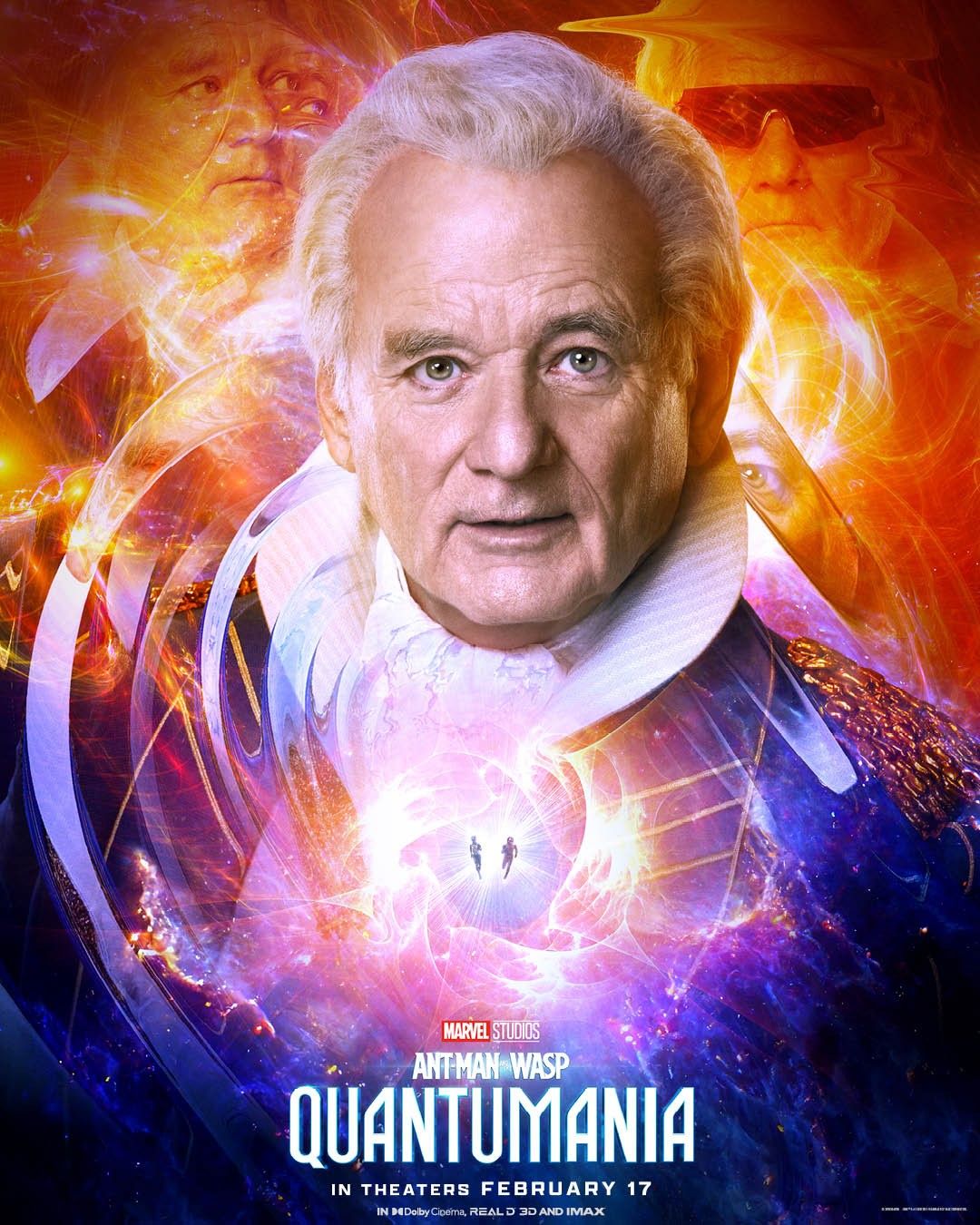 Bill Murray as Lord Krylar on his own Ant-Man and the Wasp Quantumania poster