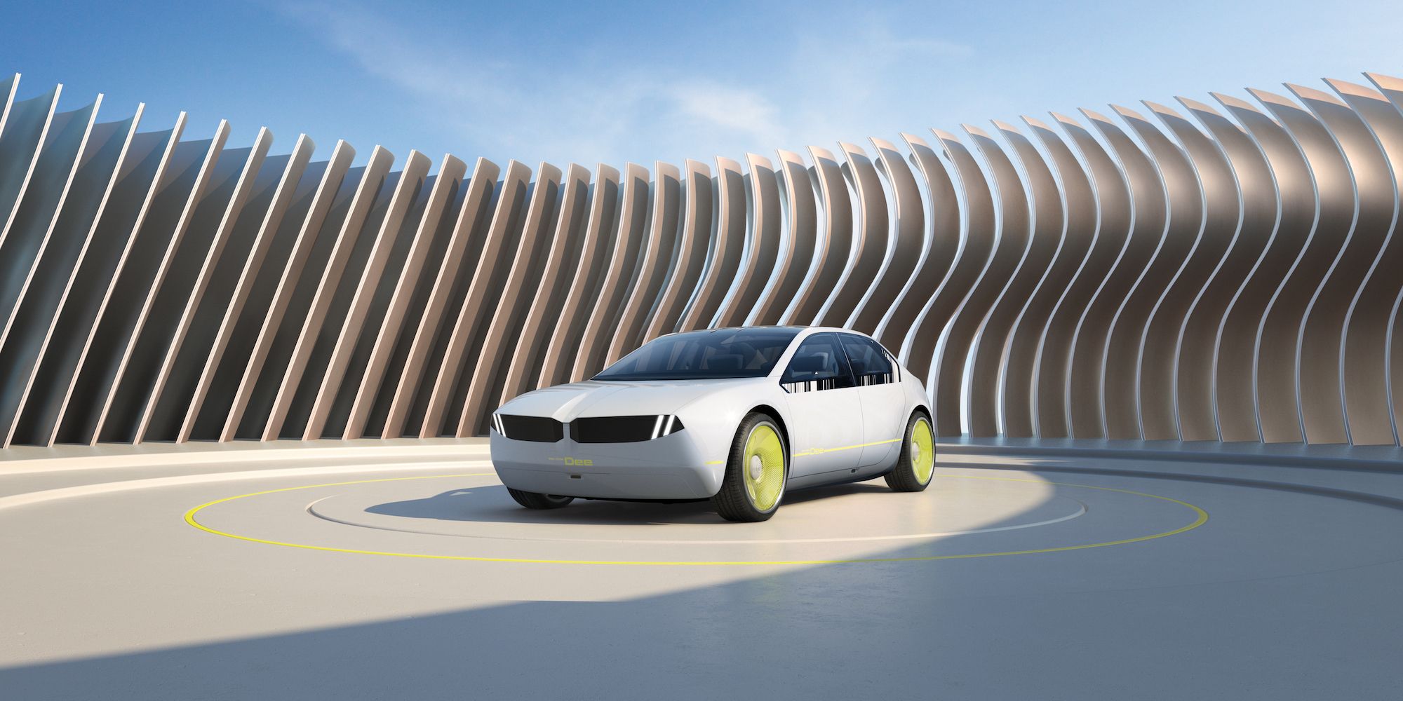 The BMW i Vision Dee Concept Electric Sedan