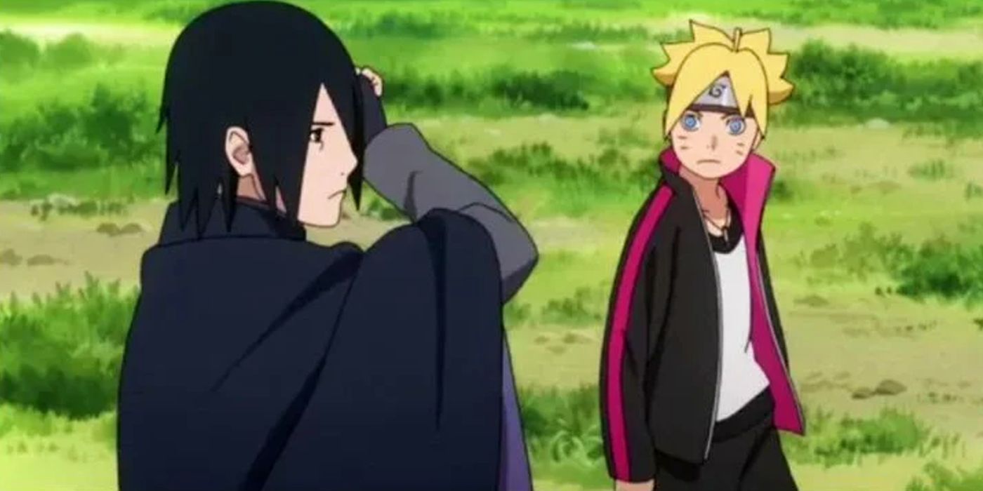 Why Crunchyroll got Sasuke looking like he about to solo an entire Cod  lobby 💀 : r/Boruto