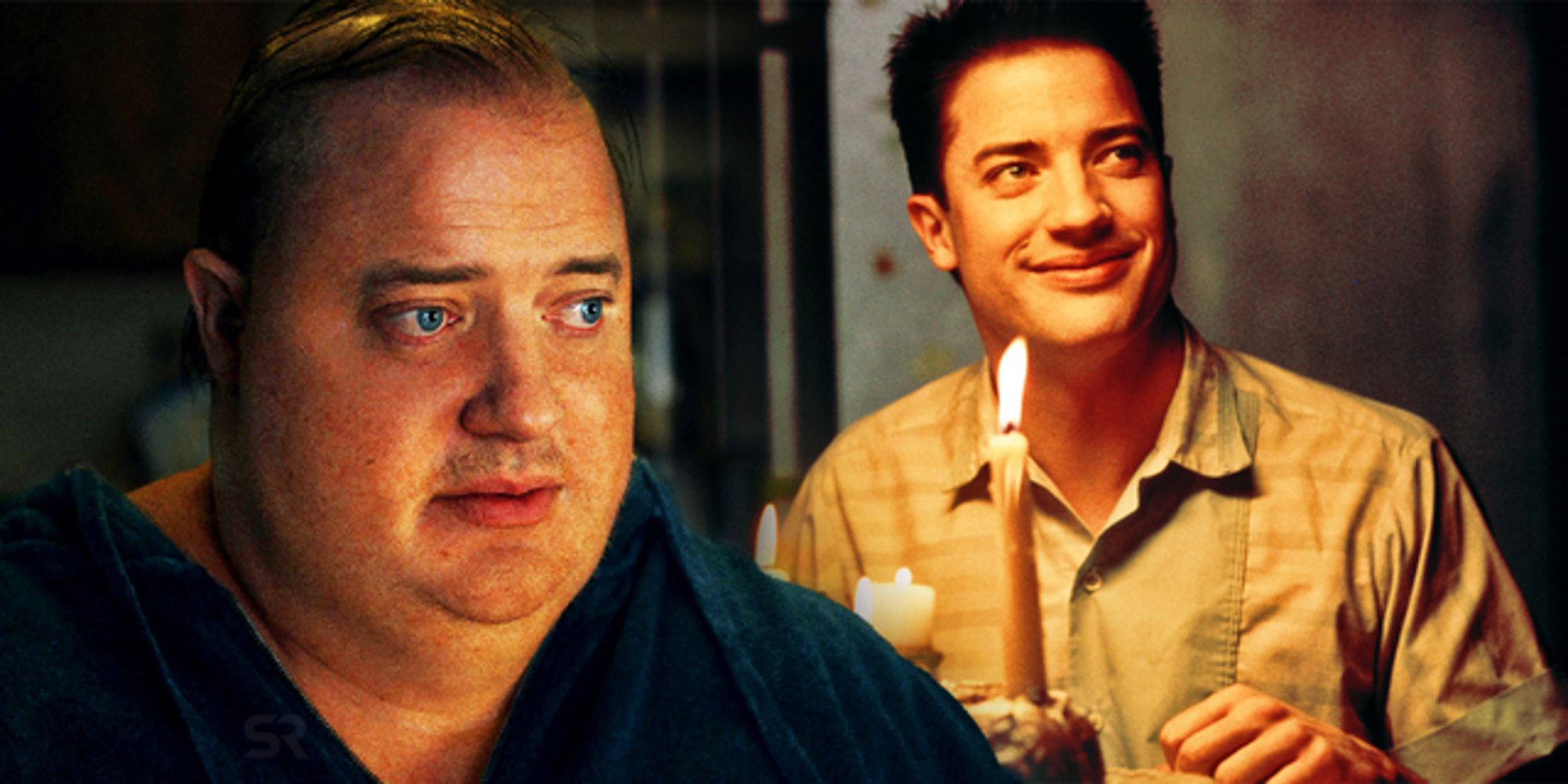 Brendan Fraser in The Whale and Blast from the Past