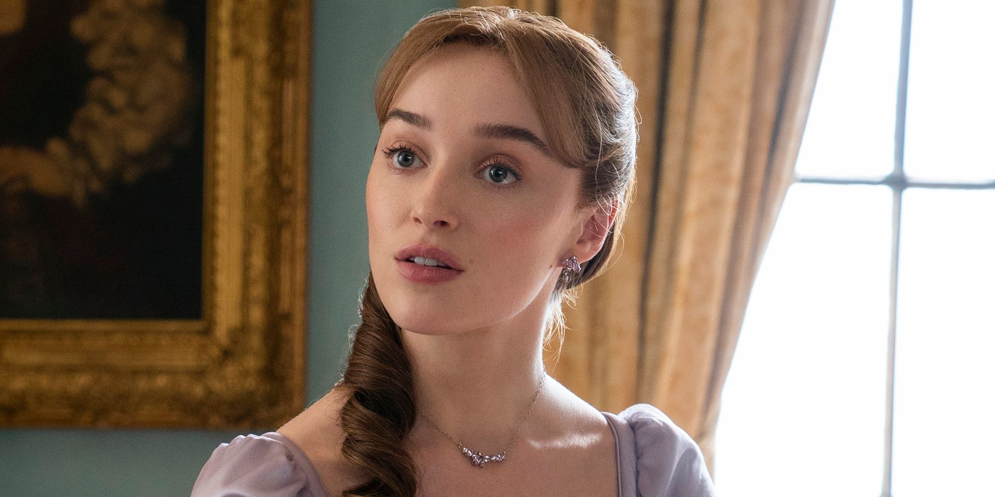 Phoebe Dynevor na 2ª temporada de Bridgerton