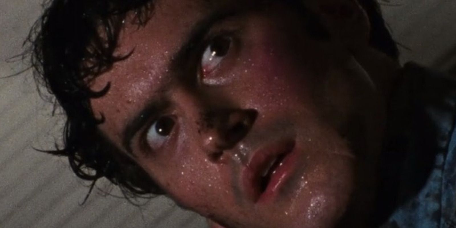 Bruce Campbell as Ash Williams in Evil Dead