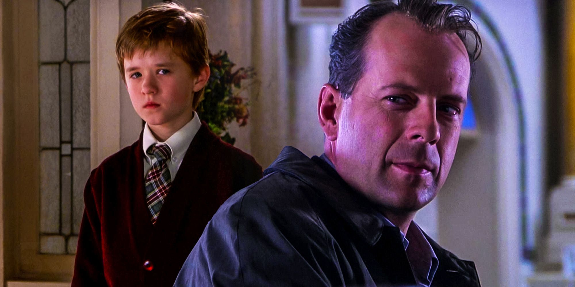 Bruce Willis Haley Joel Osment El sexto sentido