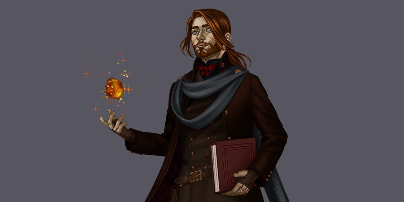 Official Critical Role art of Caleb Widogast in the Mighty Nein Reunited
