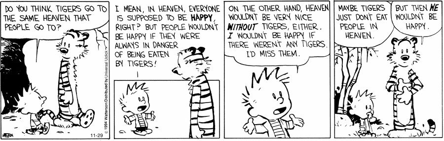 Calvin And Hobbes' 10 Funniest Philosophical Conversations