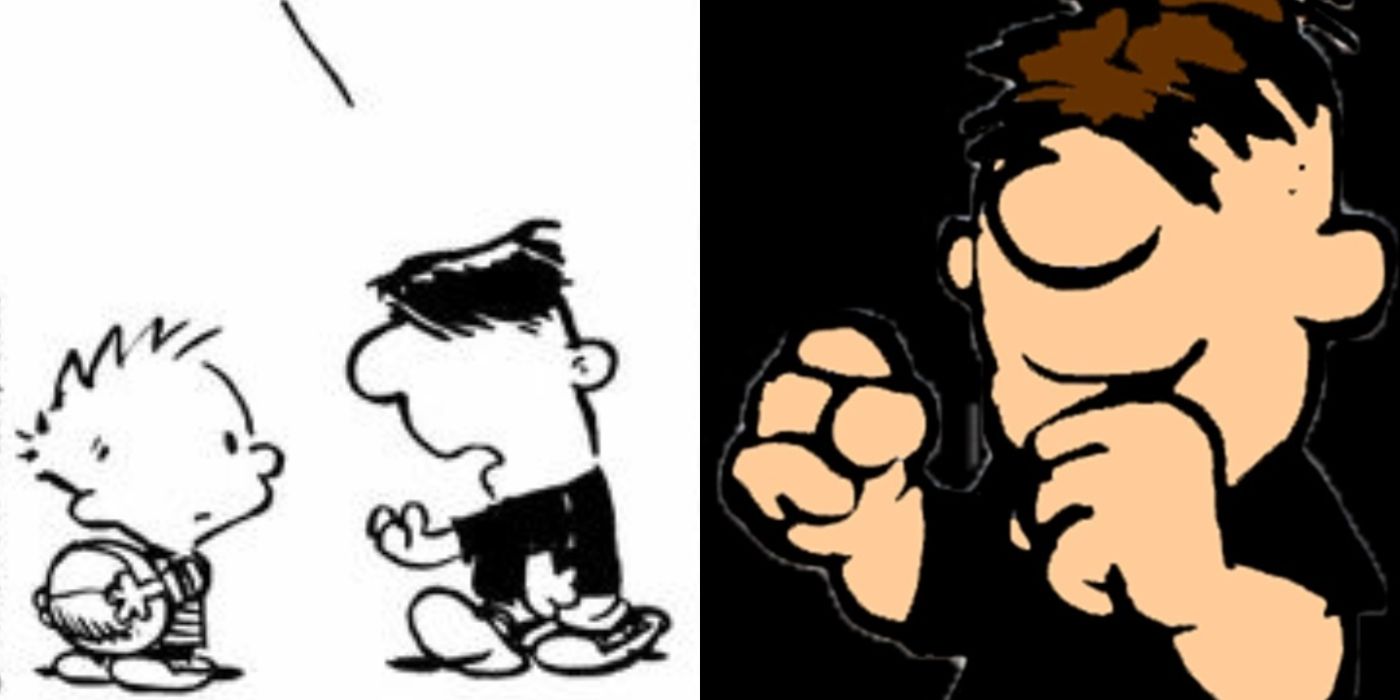 Calvin And Hobbes: 10 Funniest Strips About Calvin s Bully Moe