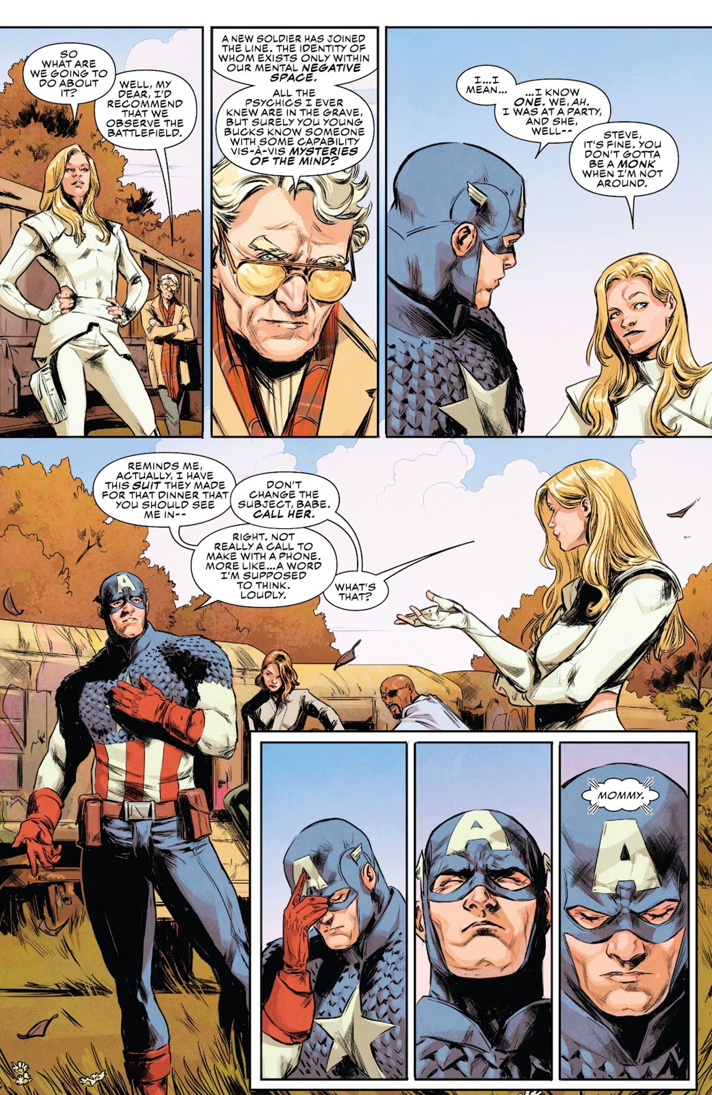 Captain America Has A Truly Humiliating Connection With Emma Frost