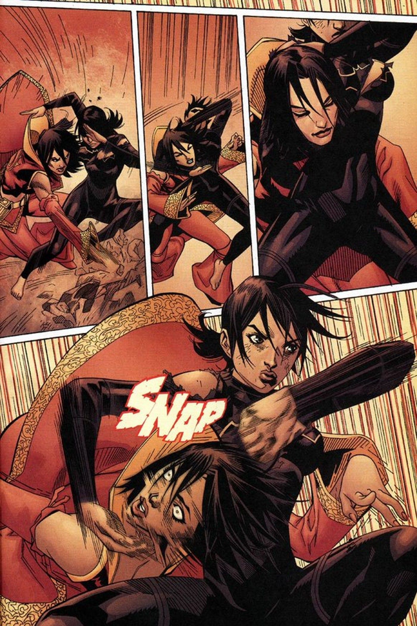 Cassandra Cain Batgirl mata Lady Shiva