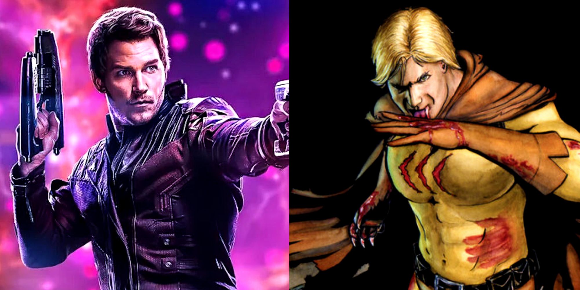 Chris Pratt As Star-Lord In The MCU And Catman In DC