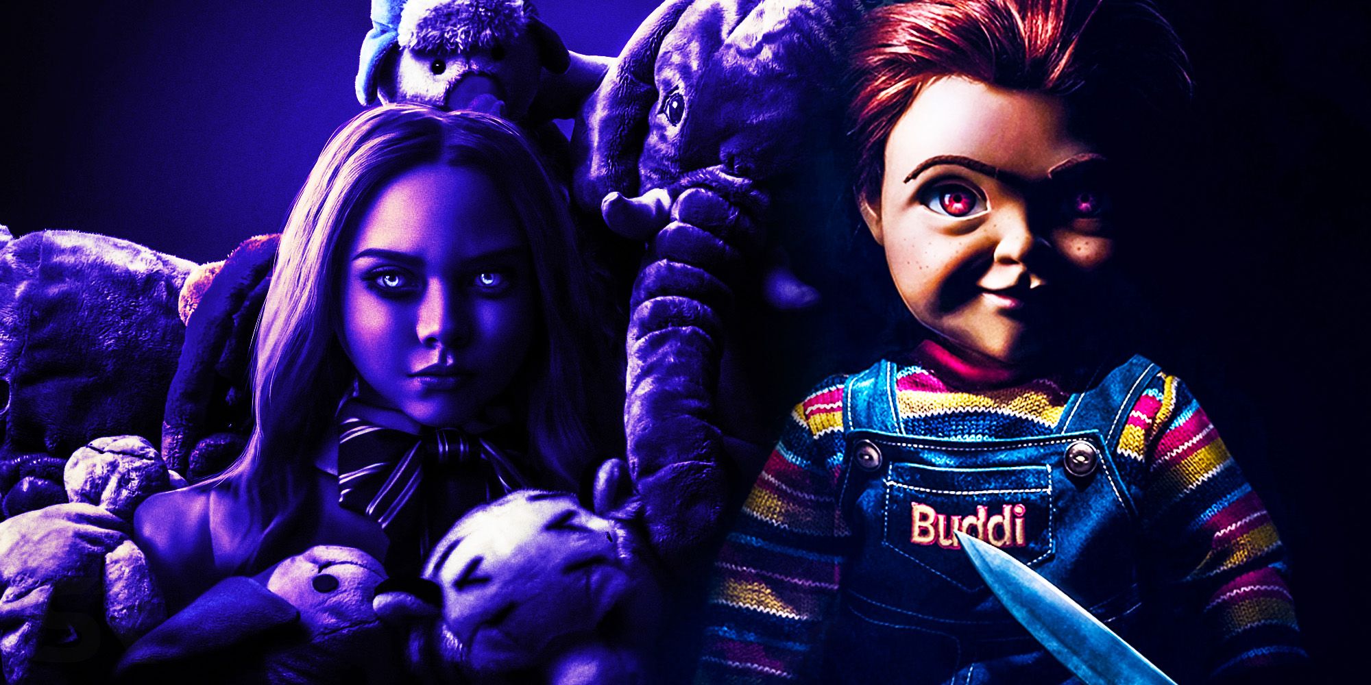 Chucky from Child's Play reboot and M3GAN 