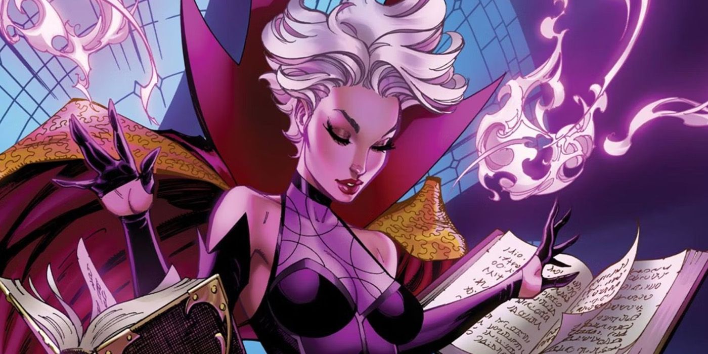 clea in a scene from marvel comics