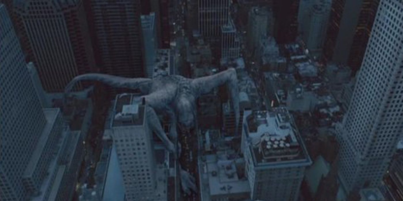 cloverfield monster rampaging through new york