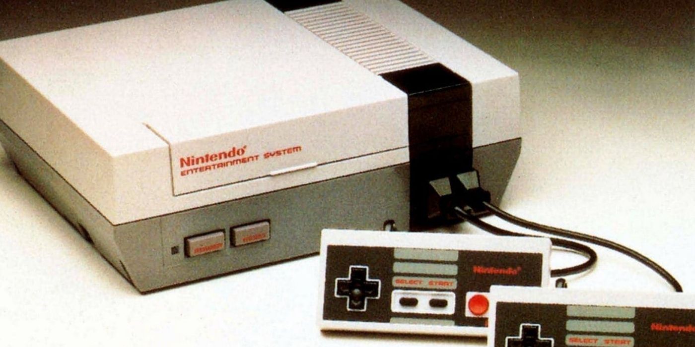 A product image of the Nintendo Entertainment System