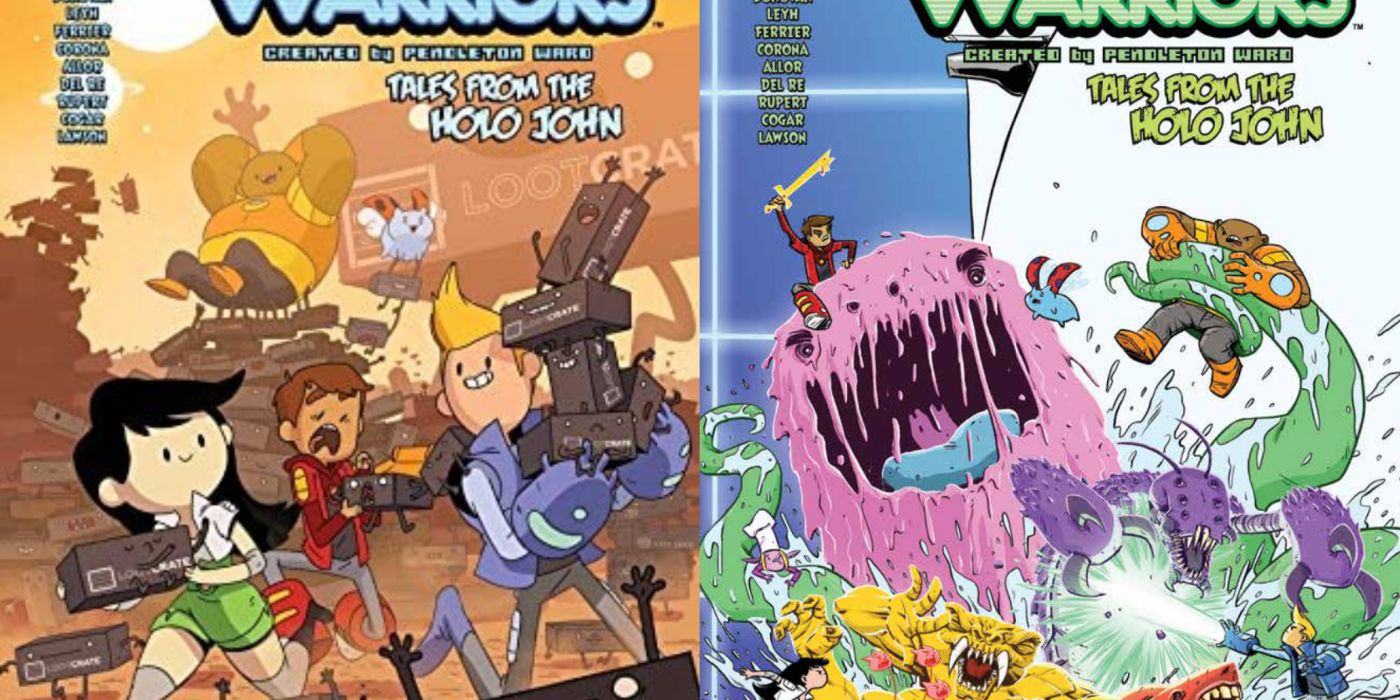 Split Image #1 Os contos de guerreiros mais corajosos das capas de Holo John