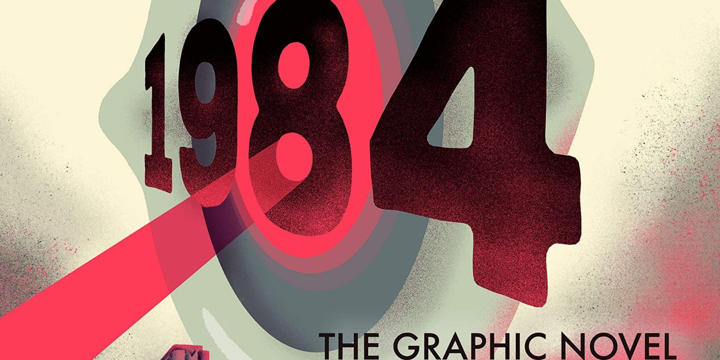 Capa de graphic novel recortada de 1984