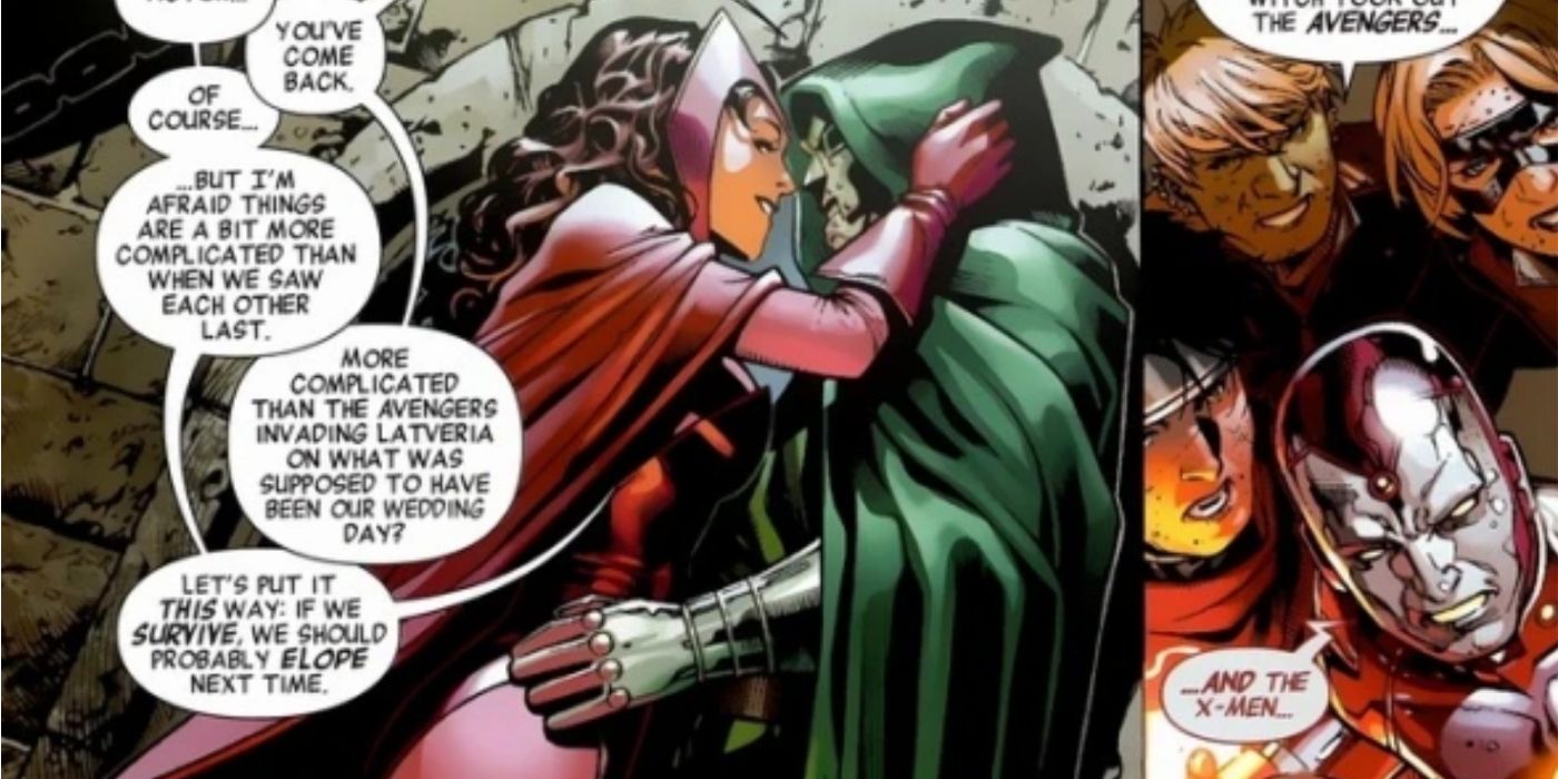 Dr.  Doom and the Scarlet Witch