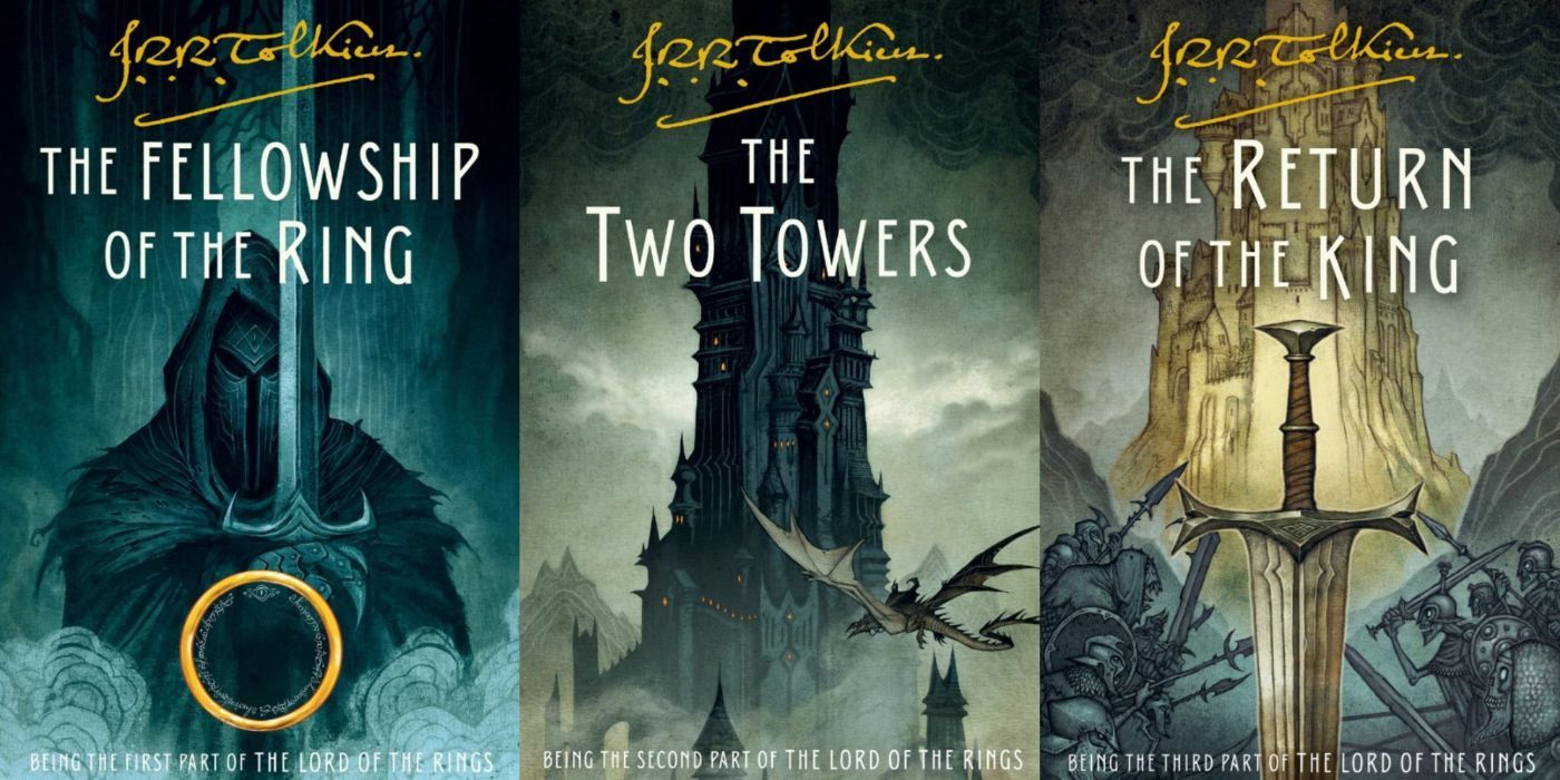 Trilogia O Senhor dos Anéis de JRR Tolkien.