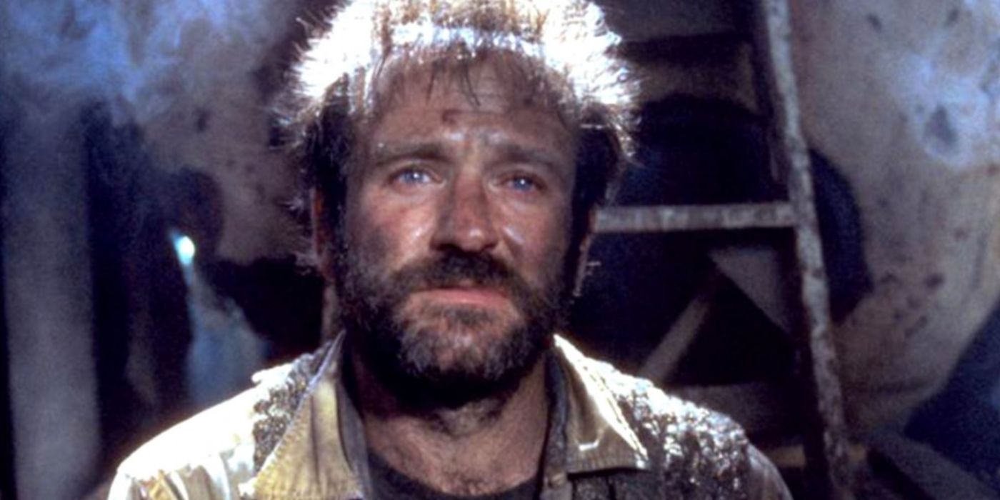 Close up of Robin Williams in Fisher King