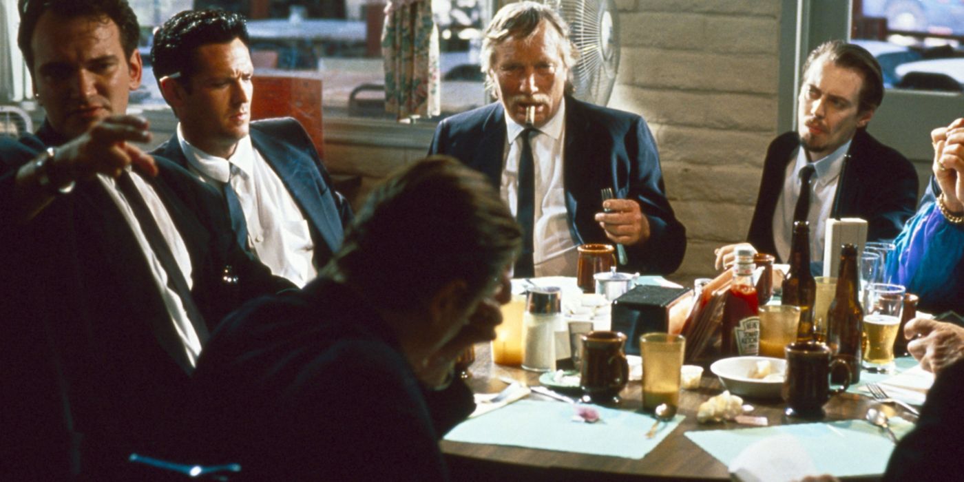 Cafe scene in Reservoir Dogs